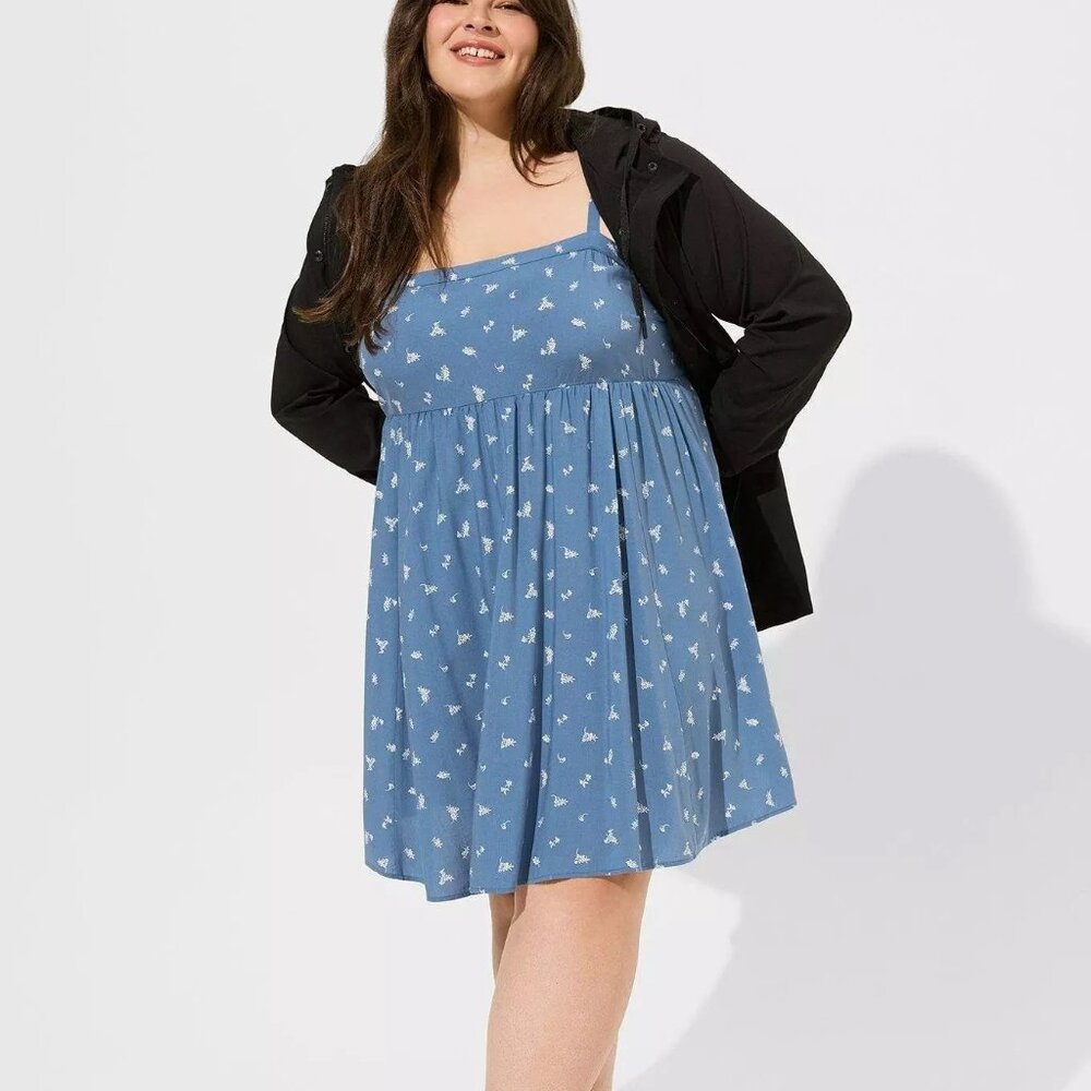 Torrid Mini Challis Sleeveless Sundress Size 2